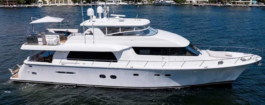 ROBINSON CRUSOE - 85' Pacific Mariner For Sale | Westport Yachts